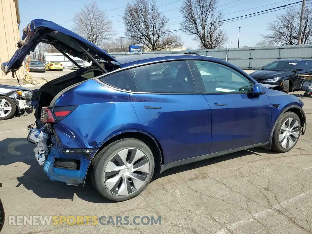 3 Photograph of a damaged car 7SAYGDEE6PF809768 TESLA MODEL Y 2023