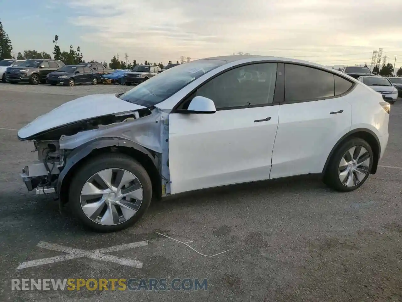 1 Photograph of a damaged car 7SAYGDEE6PF823279 TESLA MODEL Y 2023