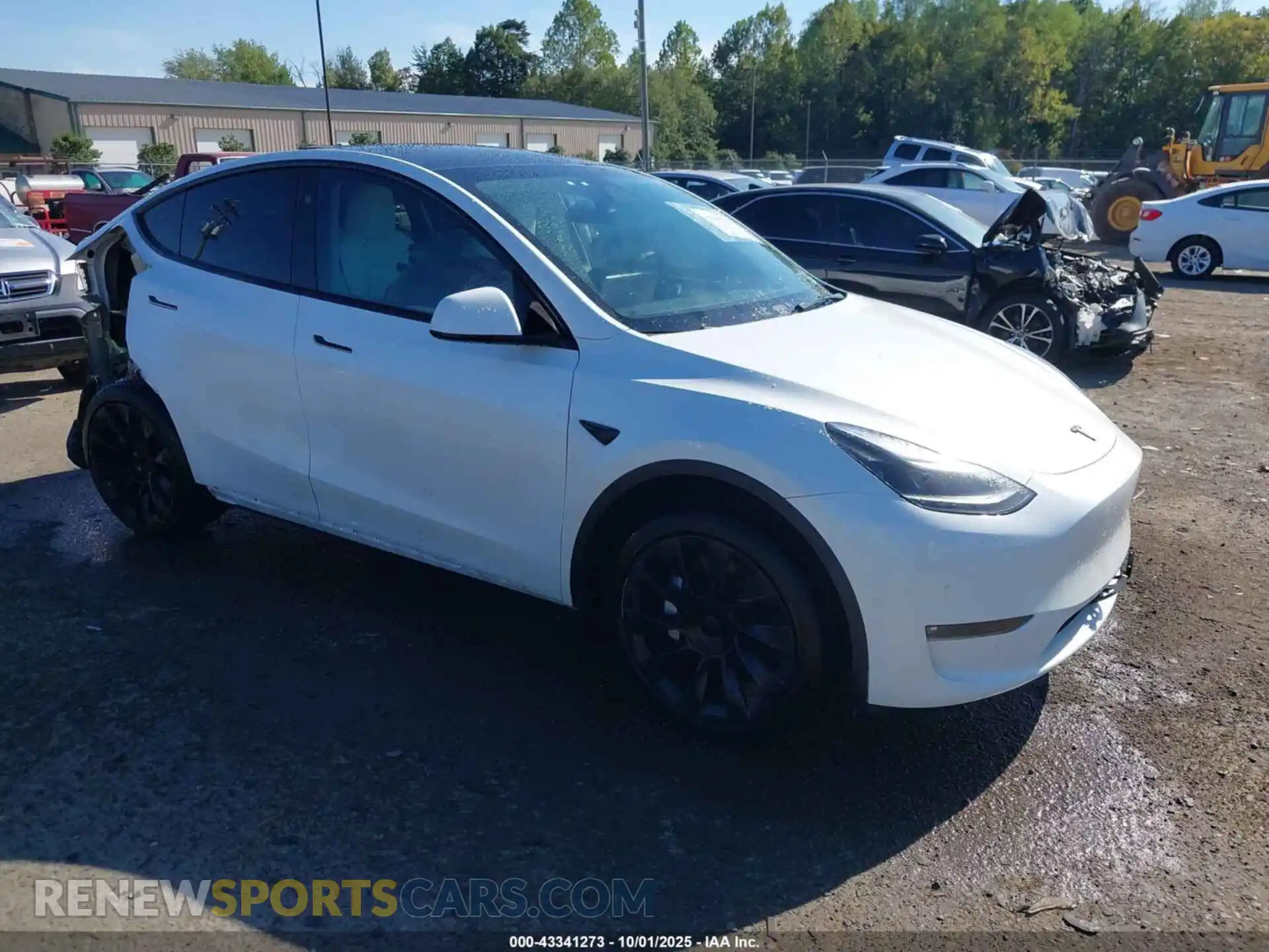 1 Photograph of a damaged car 7SAYGDEE6PF830331 TESLA MODEL Y 2023