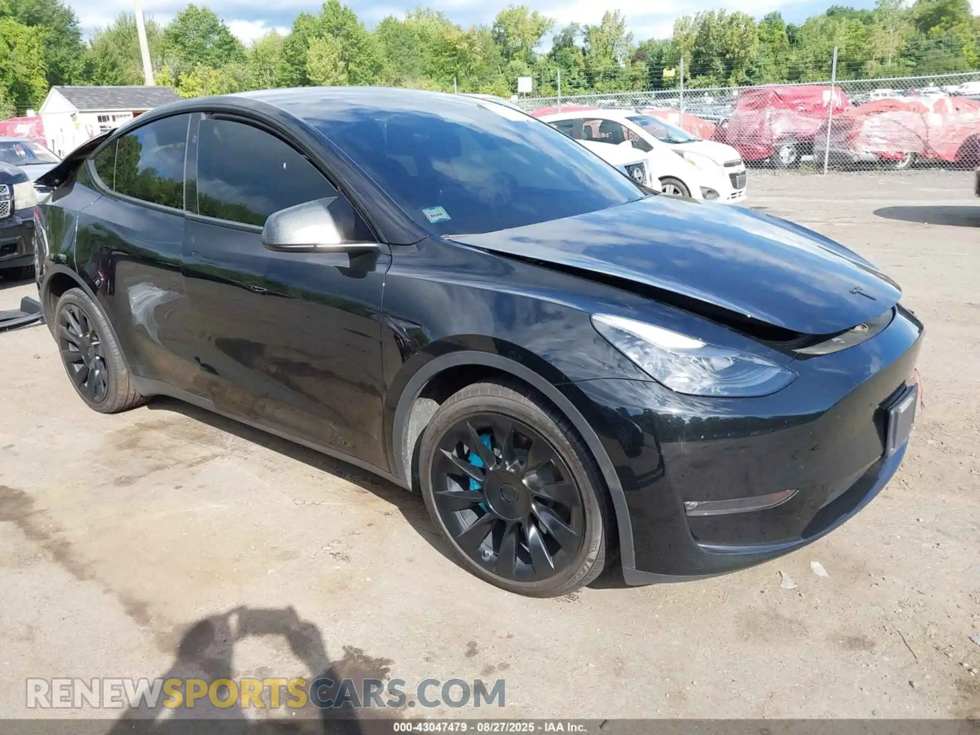 1 Photograph of a damaged car 7SAYGDEE6PF836419 TESLA MODEL Y 2023
