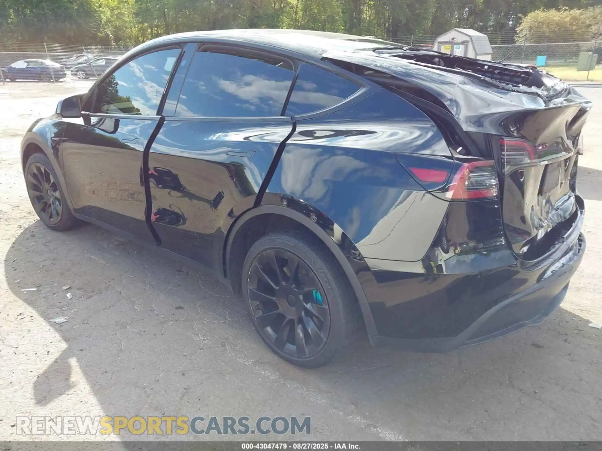 3 Photograph of a damaged car 7SAYGDEE6PF836419 TESLA MODEL Y 2023