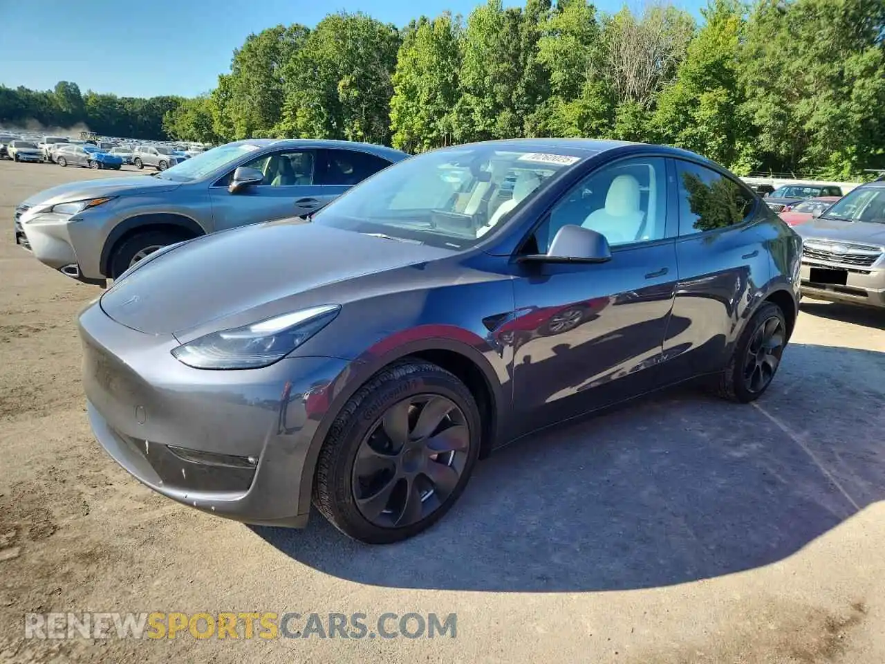 1 Photograph of a damaged car 7SAYGDEE6PF847386 TESLA MODEL Y 2023