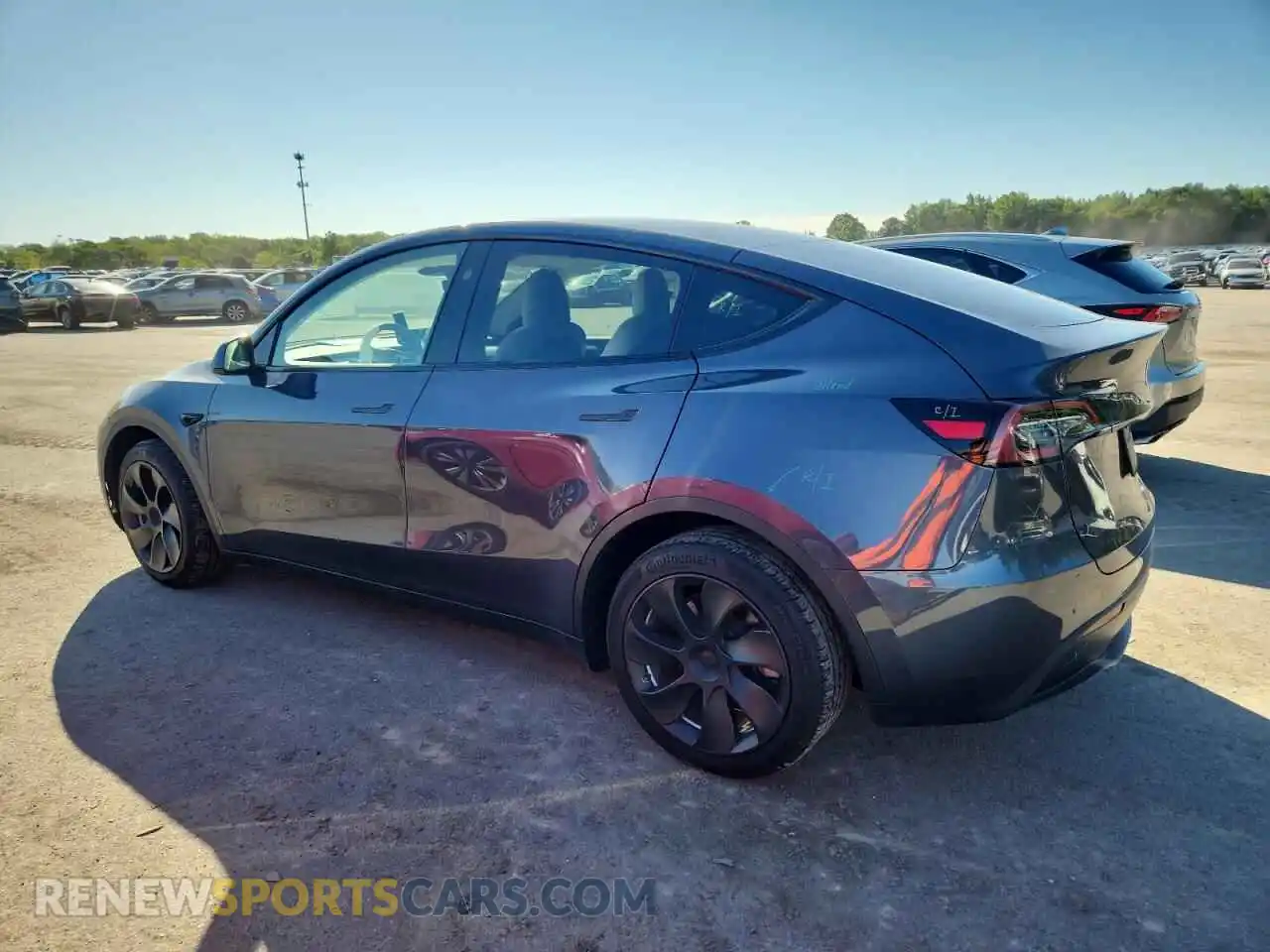 2 Photograph of a damaged car 7SAYGDEE6PF847386 TESLA MODEL Y 2023