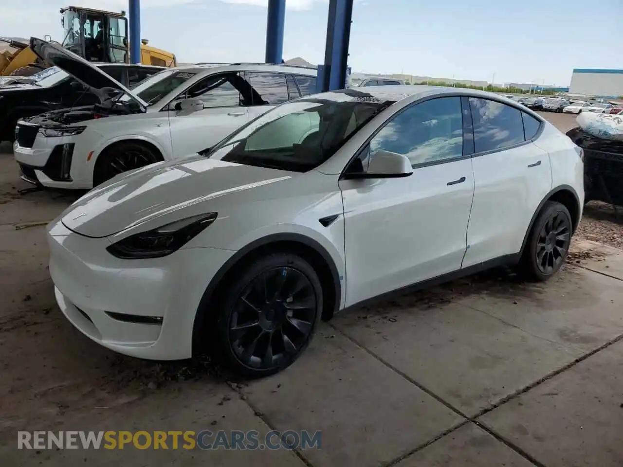 1 Photograph of a damaged car 7SAYGDEE6PF858274 TESLA MODEL Y 2023