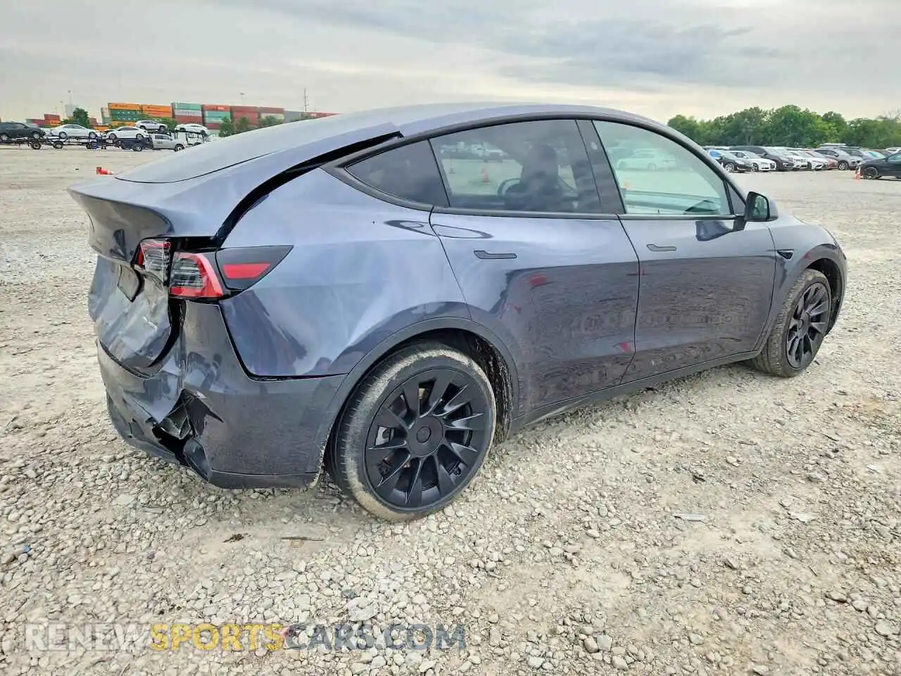 3 Photograph of a damaged car 7SAYGDEE6PF866794 TESLA MODEL Y 2023