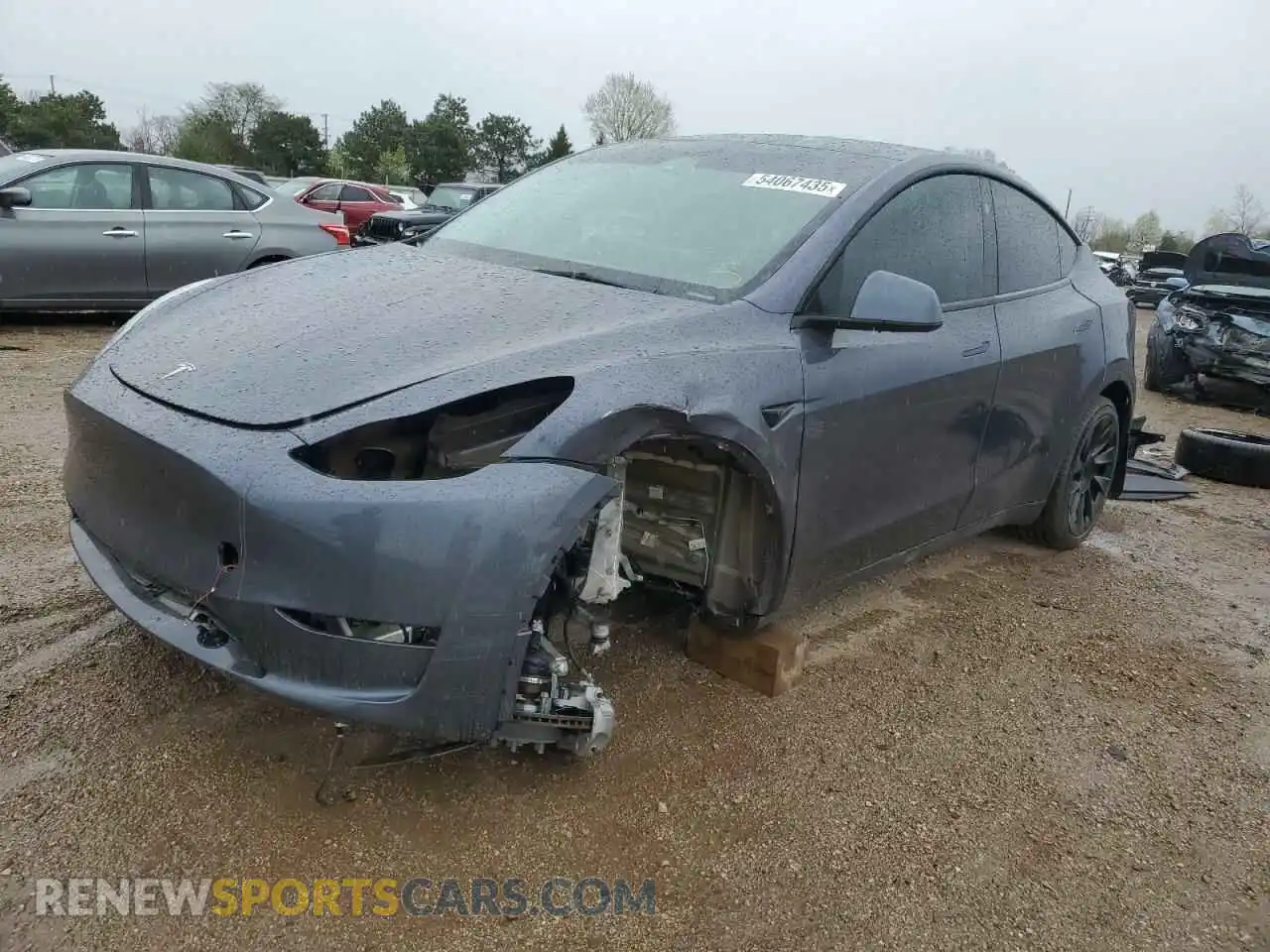 1 Photograph of a damaged car 7SAYGDEE6PF868805 TESLA MODEL Y 2023
