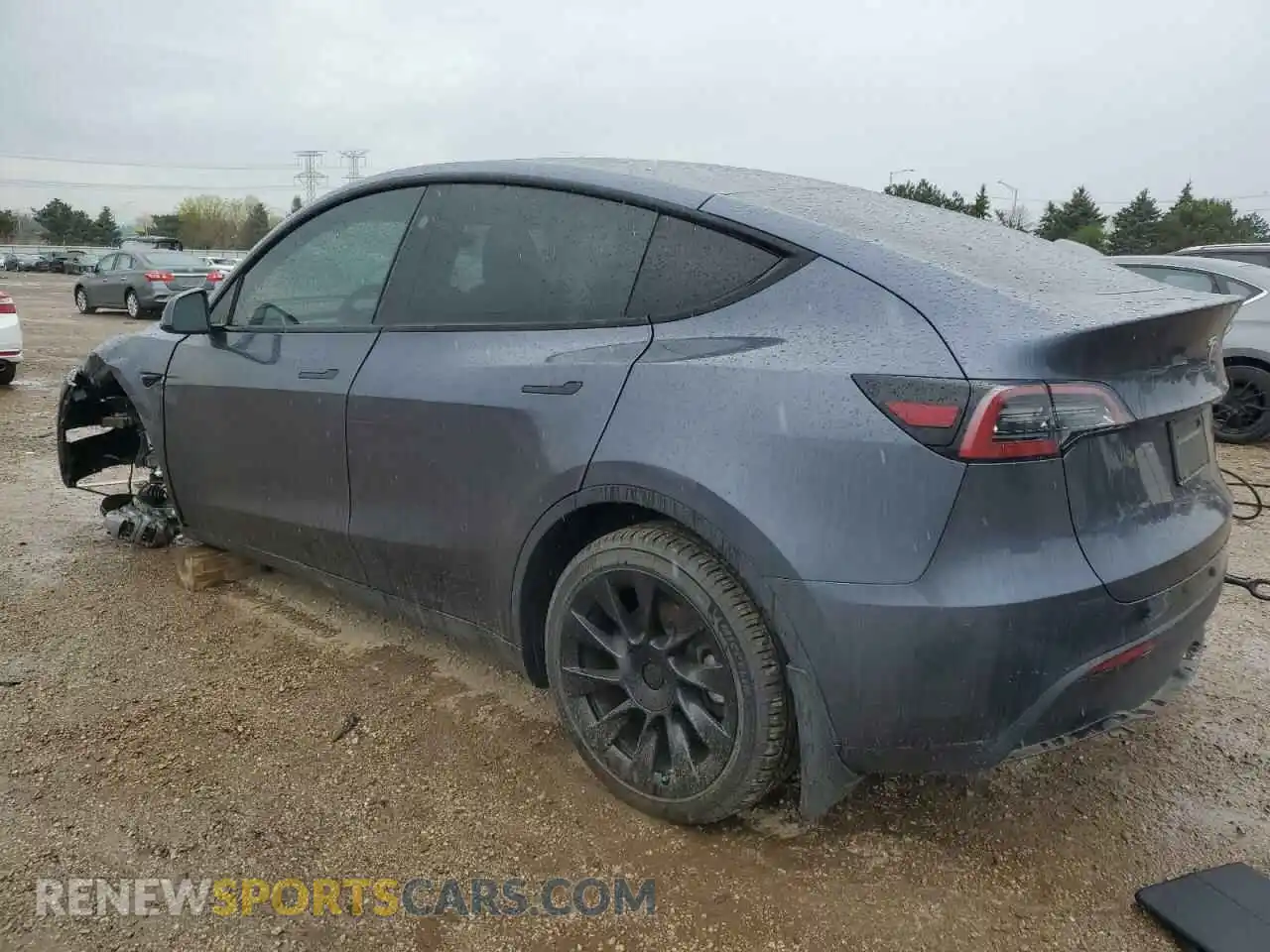 2 Photograph of a damaged car 7SAYGDEE6PF868805 TESLA MODEL Y 2023