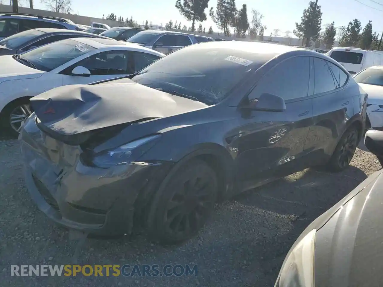 1 Photograph of a damaged car 7SAYGDEE6PF872126 TESLA MODEL Y 2023