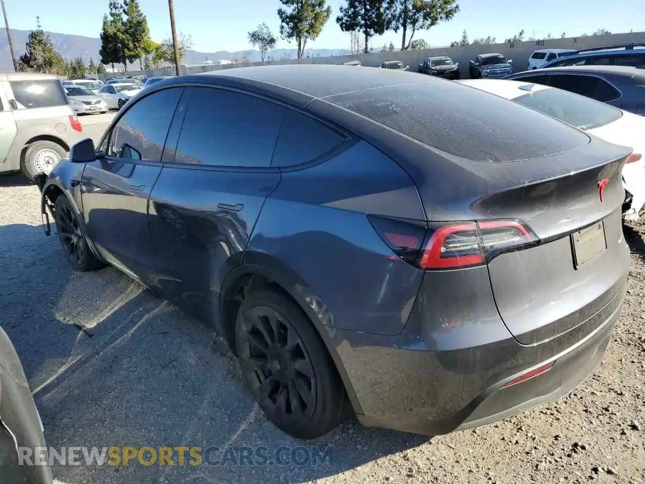 2 Photograph of a damaged car 7SAYGDEE6PF872126 TESLA MODEL Y 2023