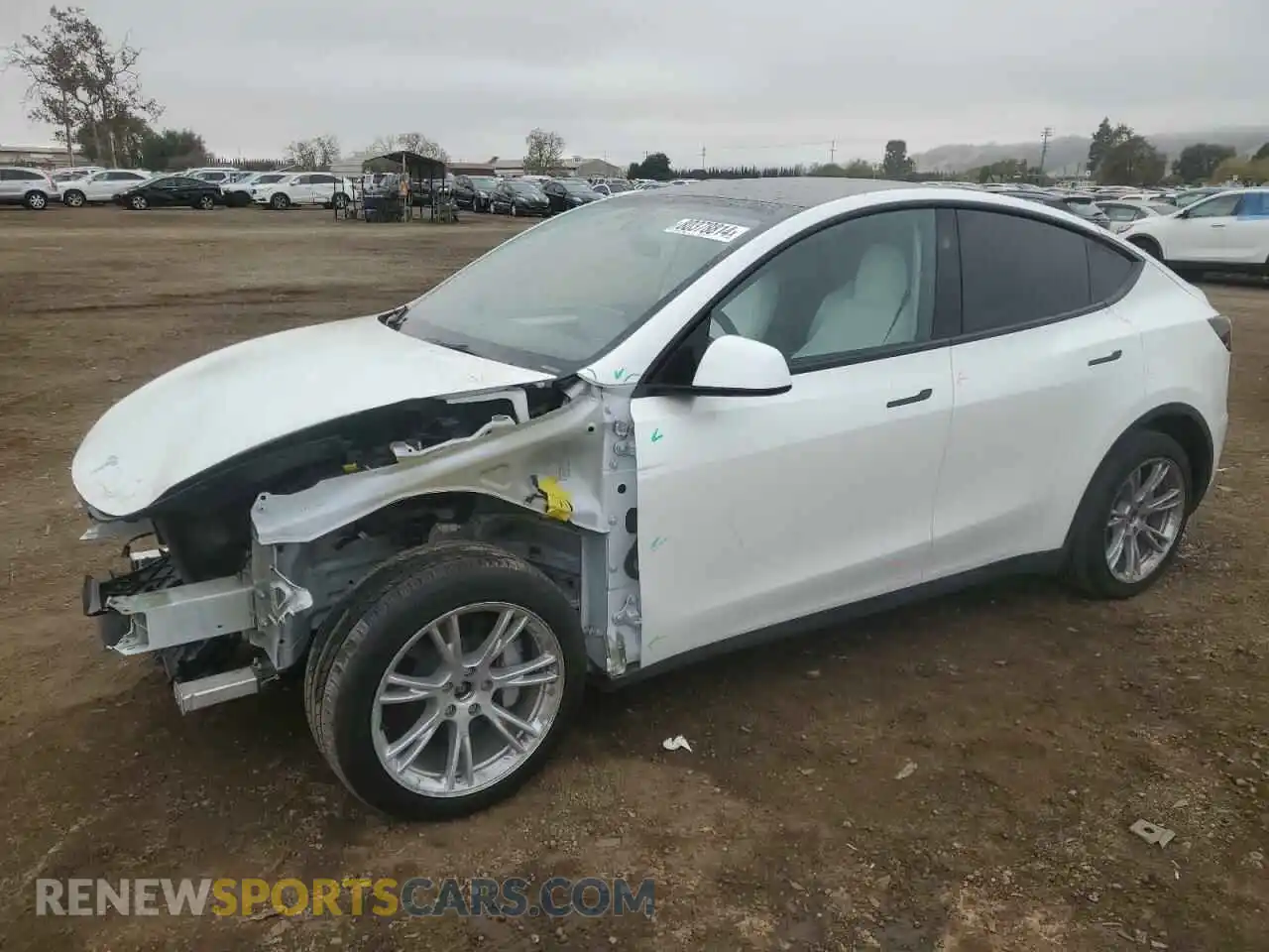 1 Photograph of a damaged car 7SAYGDEE6PF873289 TESLA MODEL Y 2023