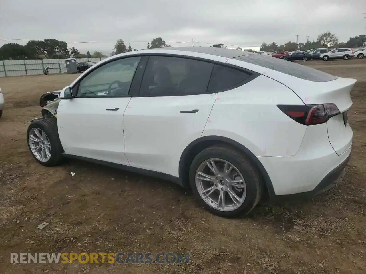 2 Photograph of a damaged car 7SAYGDEE6PF873289 TESLA MODEL Y 2023
