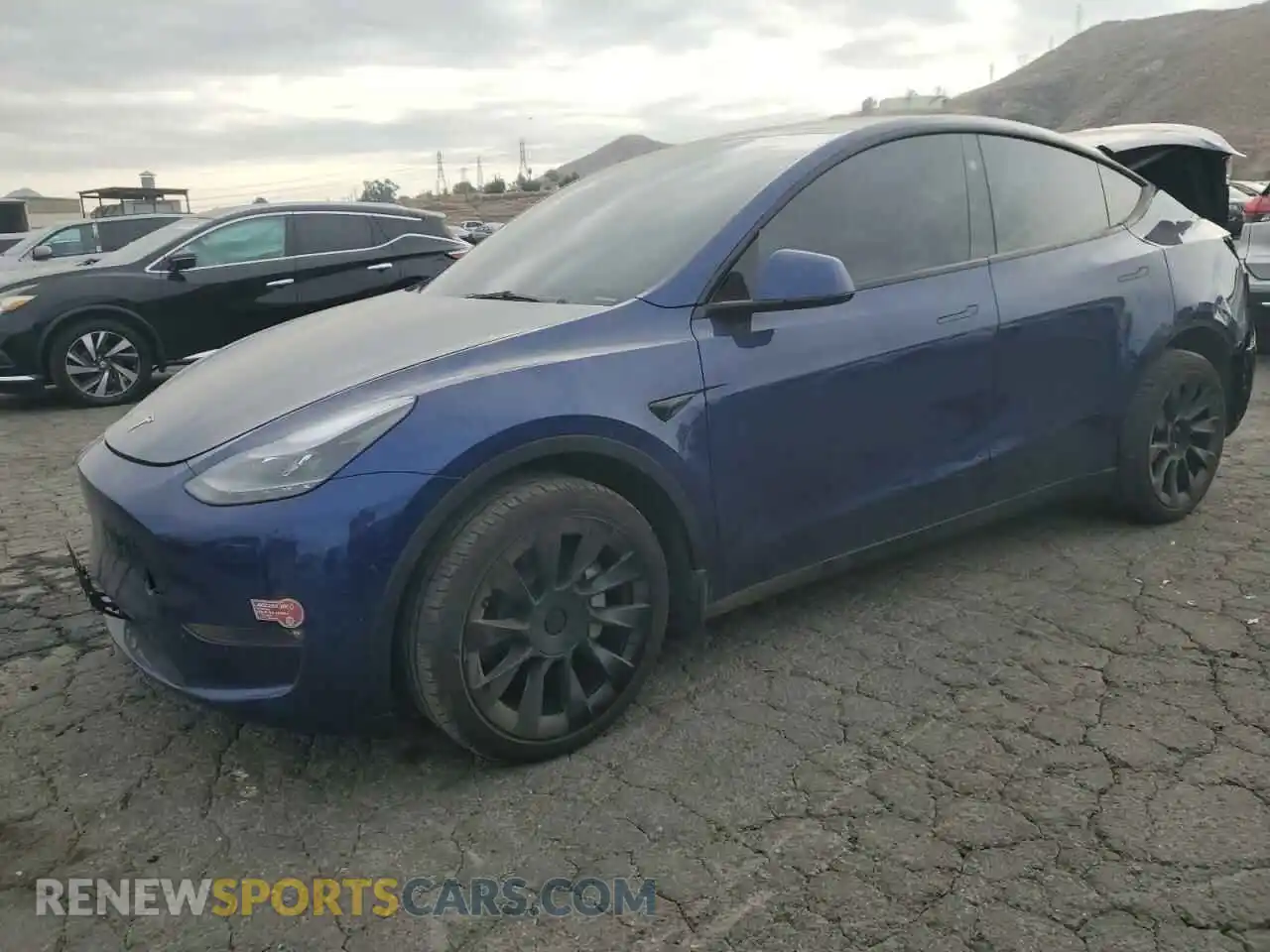1 Photograph of a damaged car 7SAYGDEE6PF875303 TESLA MODEL Y 2023