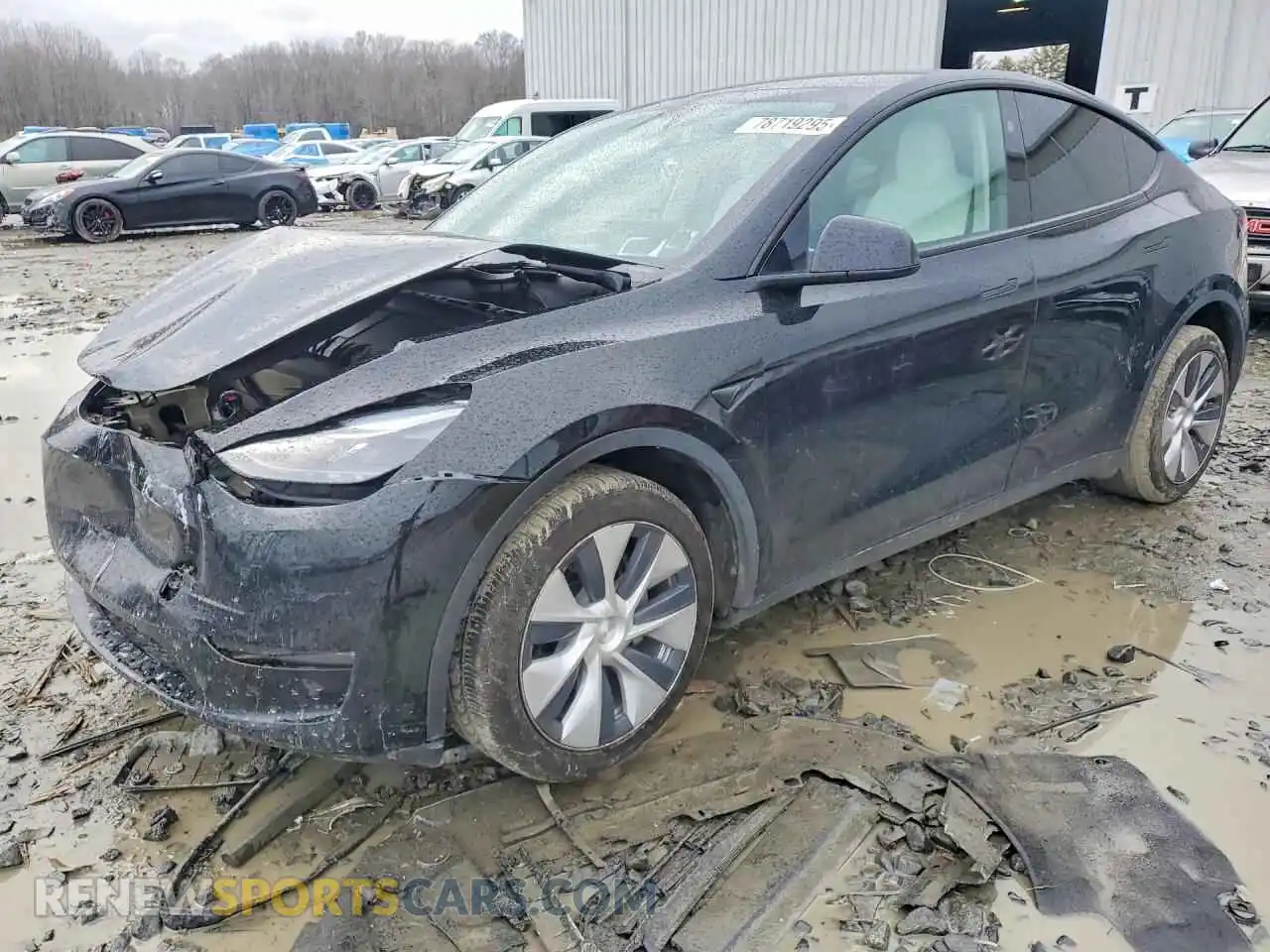 1 Photograph of a damaged car 7SAYGDEE6PF886799 TESLA MODEL Y 2023