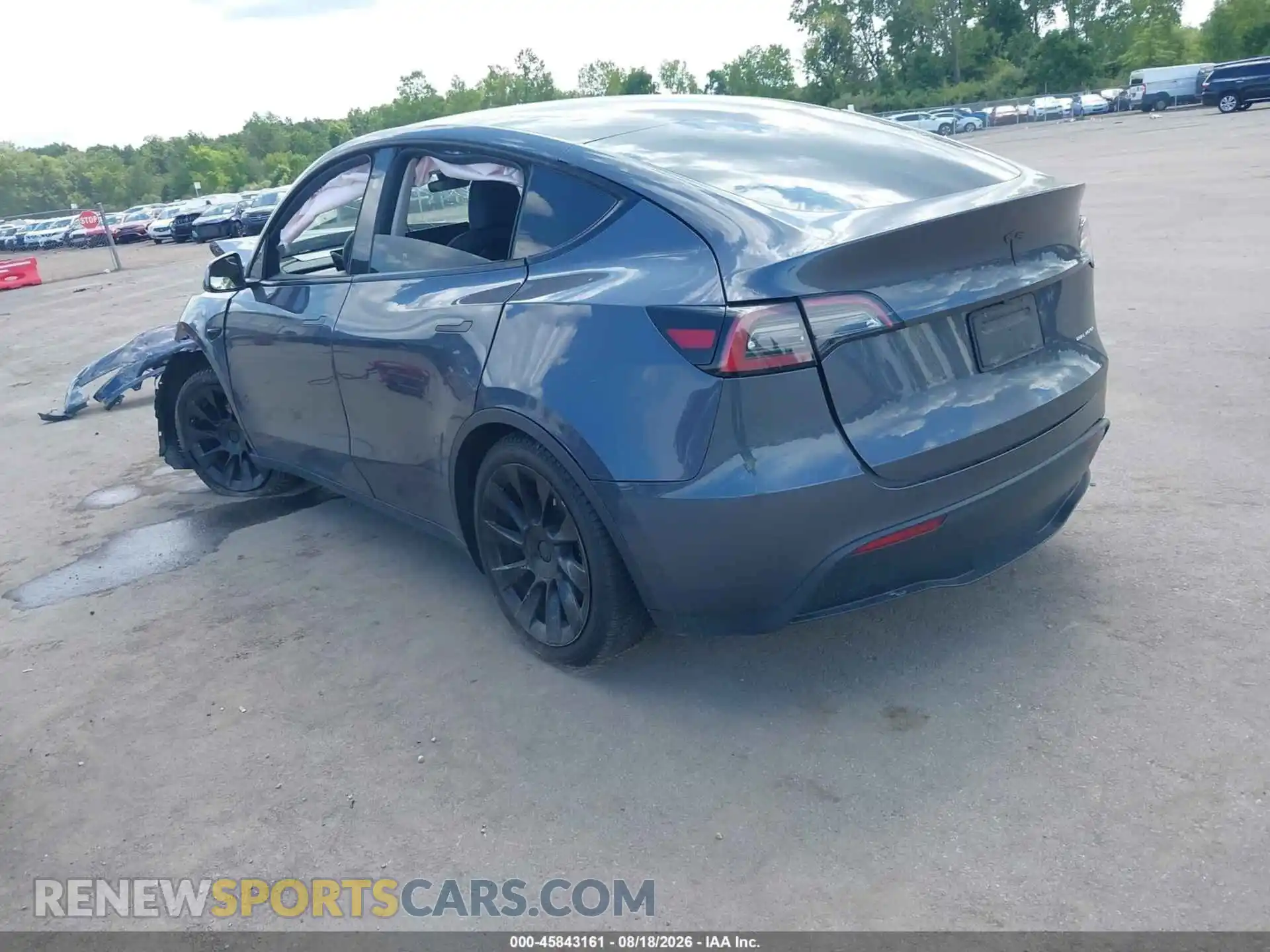 3 fotografías del automóvil dañado 7SAYGDEE6PF890531 TESLA MODEL Y 2023