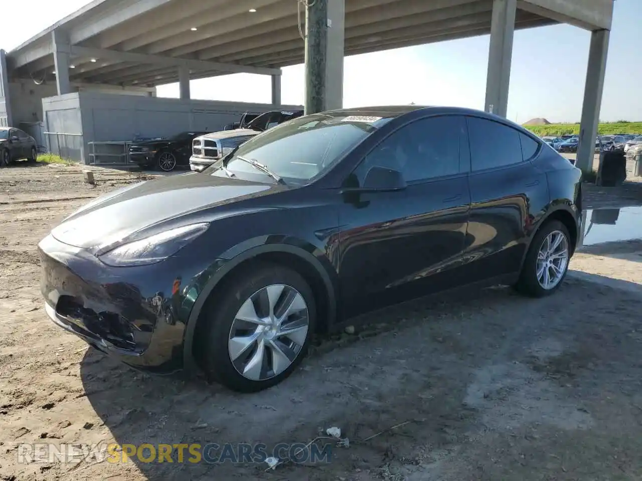 1 Photograph of a damaged car 7SAYGDEE6PF894725 TESLA MODEL Y 2023