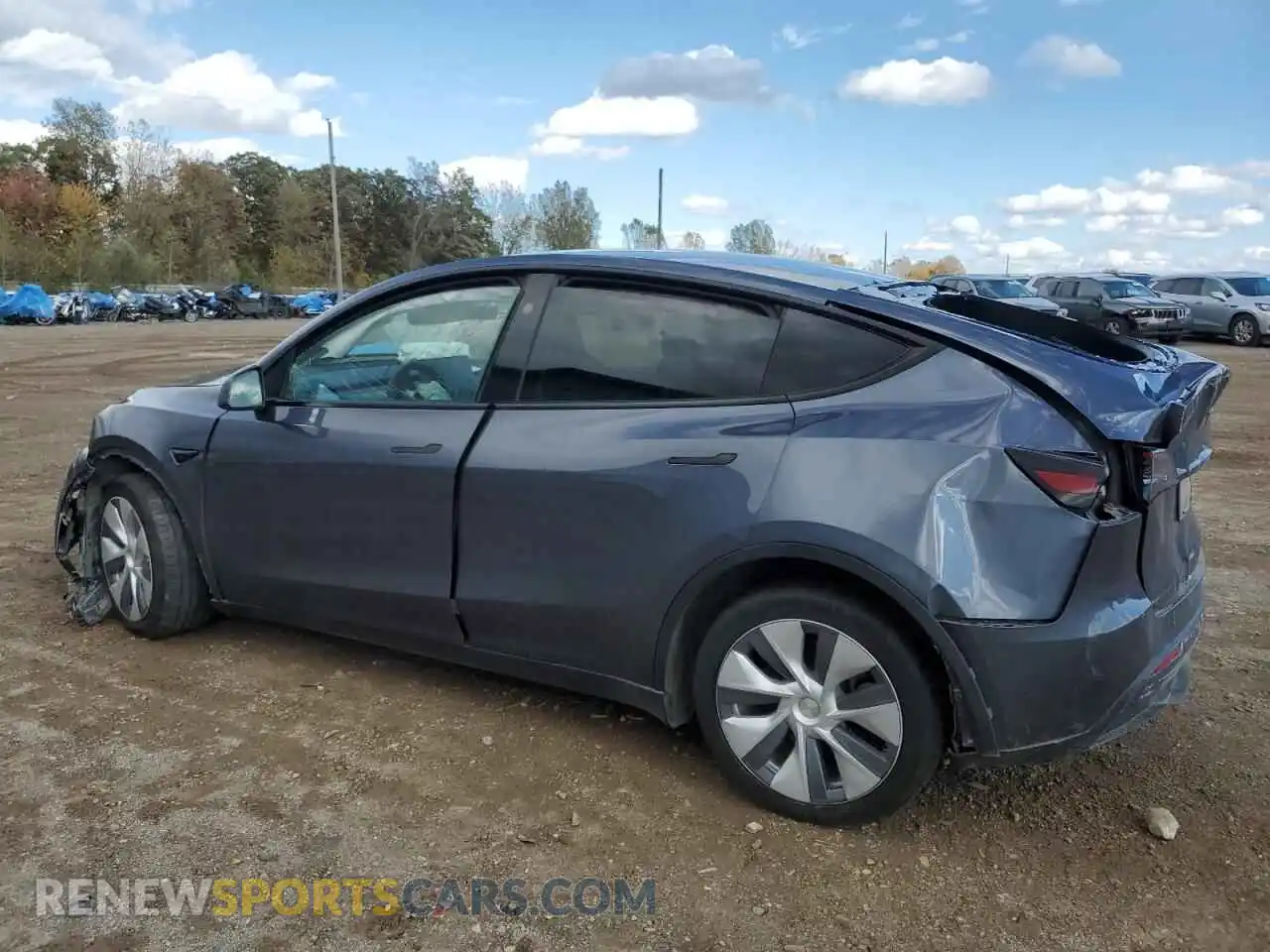 2 Photograph of a damaged car 7SAYGDEE6PF895955 TESLA MODEL Y 2023