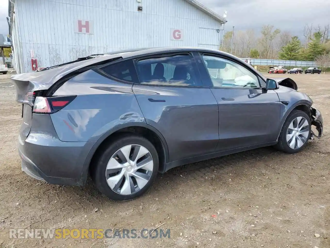 3 Photograph of a damaged car 7SAYGDEE6PF895955 TESLA MODEL Y 2023