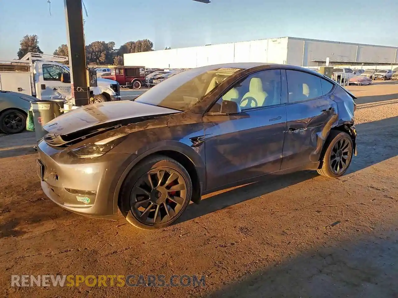 1 Photograph of a damaged car 7SAYGDEE6PF899729 TESLA MODEL Y 2023