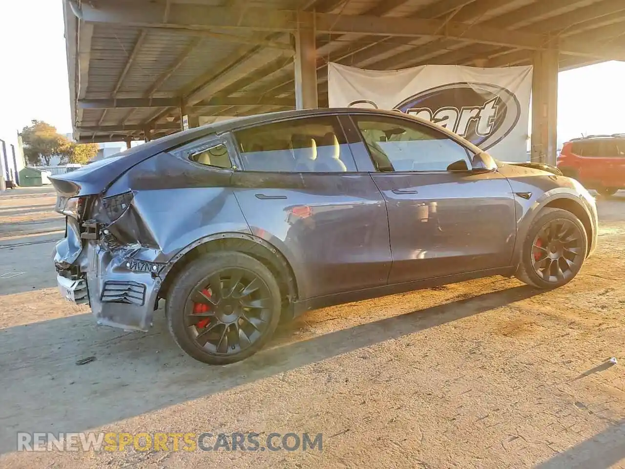 3 Photograph of a damaged car 7SAYGDEE6PF899729 TESLA MODEL Y 2023