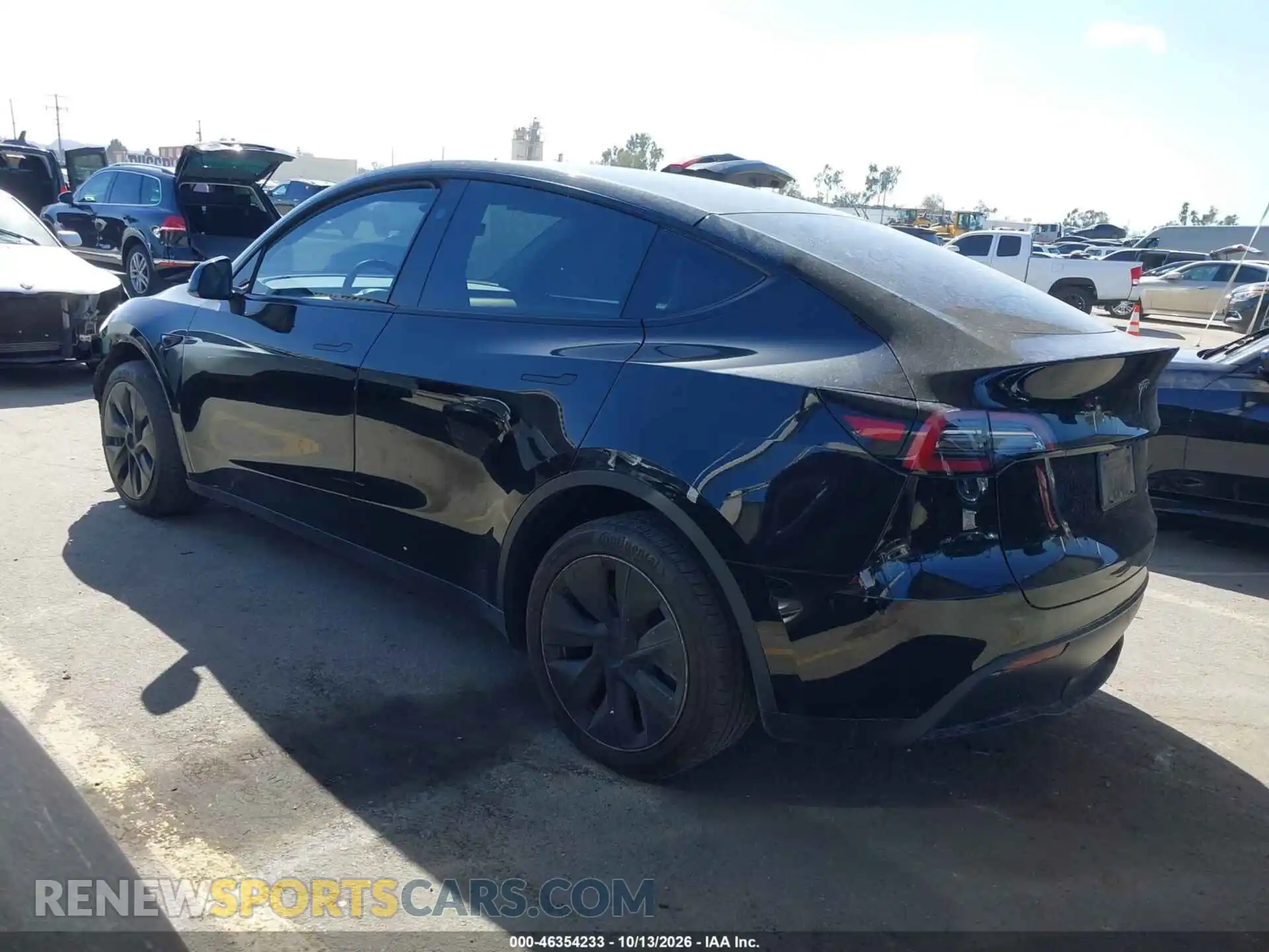 3 fotografías del automóvil dañado 7SAYGDEE6PF899777 TESLA MODEL Y 2023