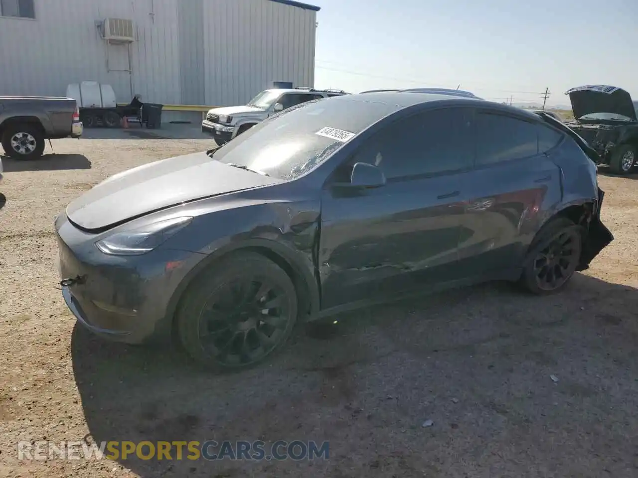1 Photograph of a damaged car 7SAYGDEE6PF900037 TESLA MODEL Y 2023