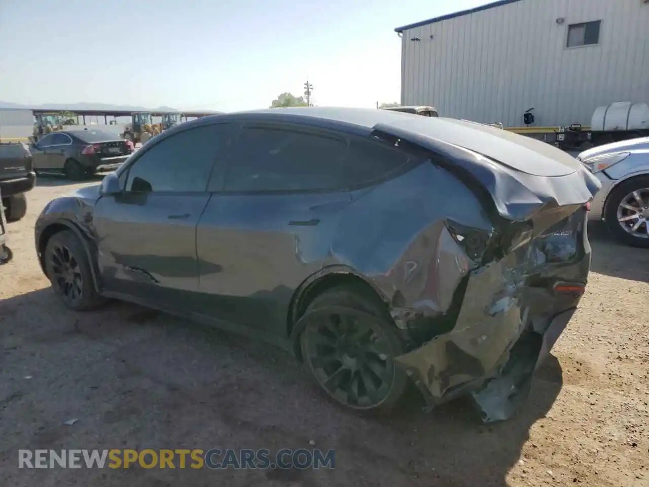 2 Photograph of a damaged car 7SAYGDEE6PF900037 TESLA MODEL Y 2023