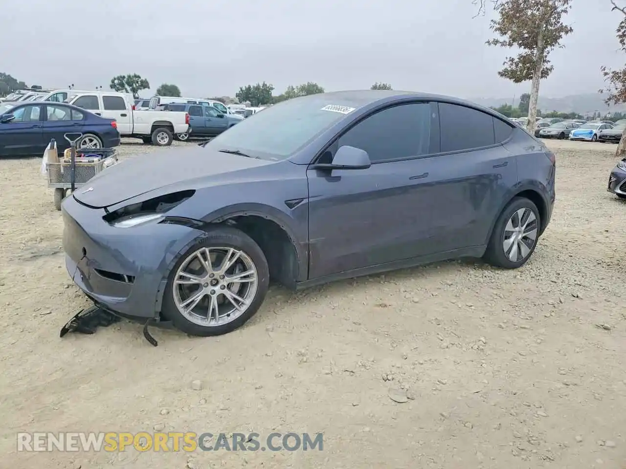 1 Photograph of a damaged car 7SAYGDEE6PF916285 TESLA MODEL Y 2023