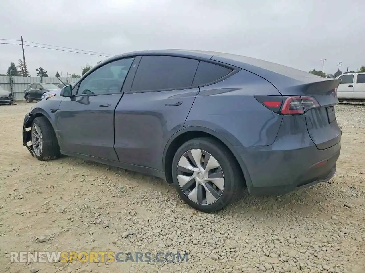 2 Photograph of a damaged car 7SAYGDEE6PF916285 TESLA MODEL Y 2023