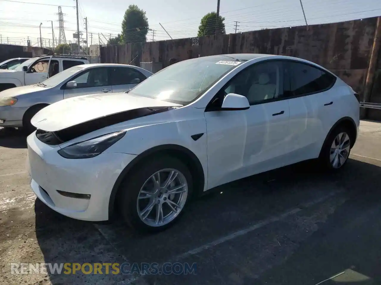 1 Photograph of a damaged car 7SAYGDEE6PF928436 TESLA MODEL Y 2023