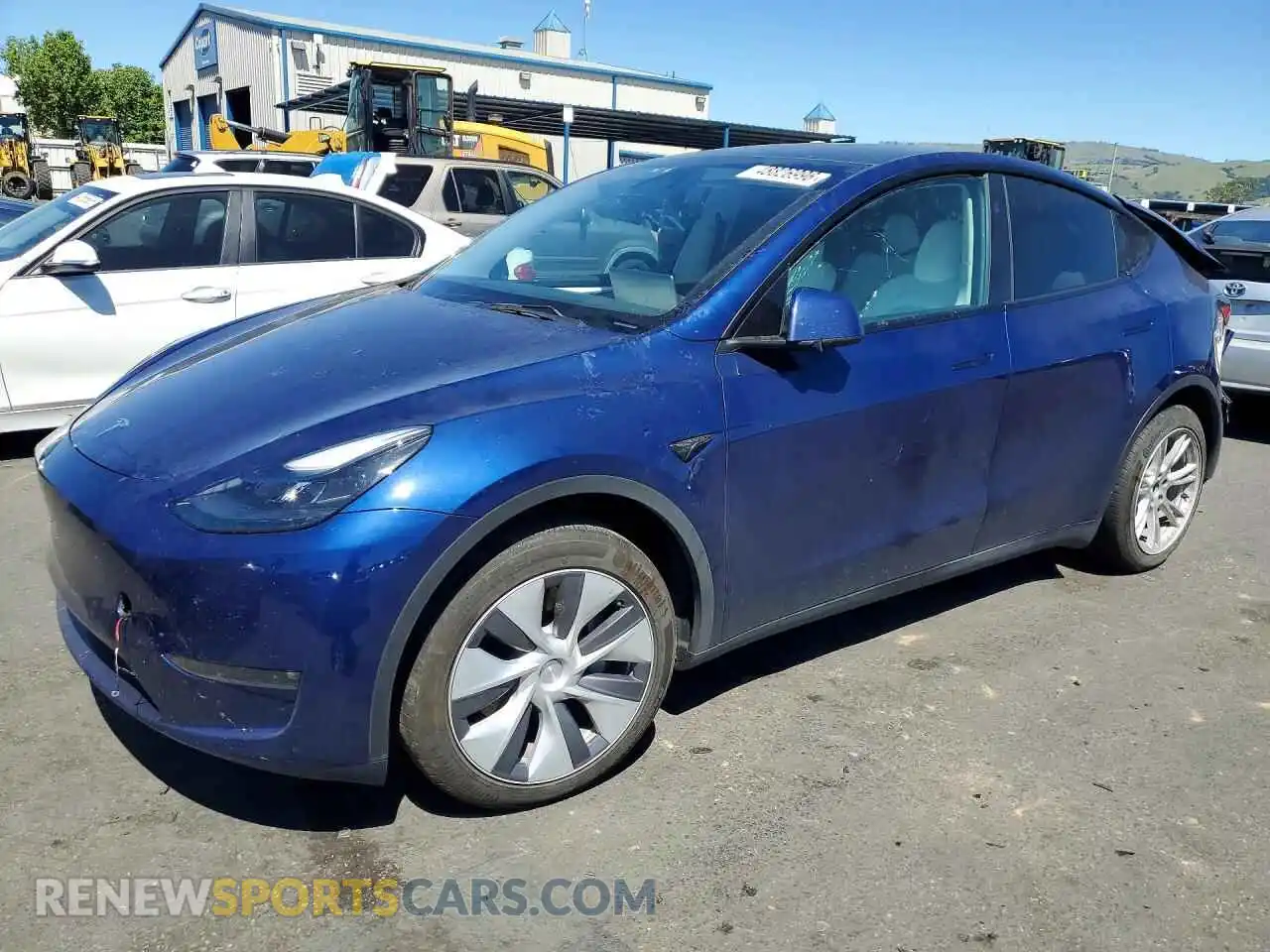 1 Photograph of a damaged car 7SAYGDEE6PF939212 TESLA MODEL Y 2023