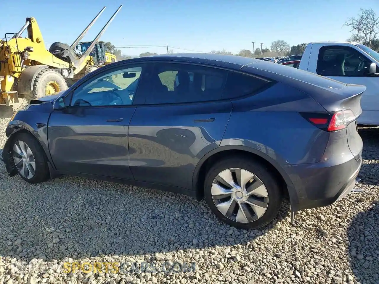 2 Photograph of a damaged car 7SAYGDEE6PF946287 TESLA MODEL Y 2023