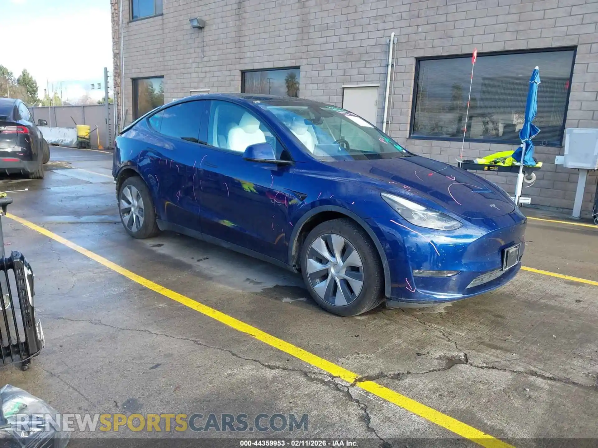 1 Фотография поврежденного автомобиля 7SAYGDEE6PF969696 TESLA MODEL Y 2023