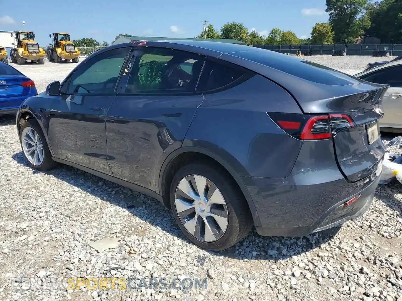 2 Photograph of a damaged car 7SAYGDEE6PF981010 TESLA MODEL Y 2023