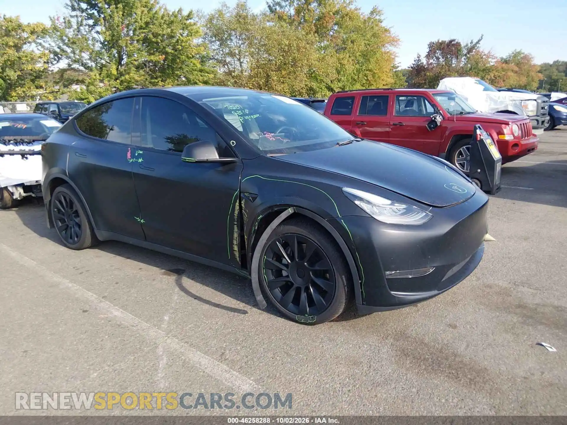 1 Photograph of a damaged car 7SAYGDEE7PA024995 TESLA MODEL Y 2023