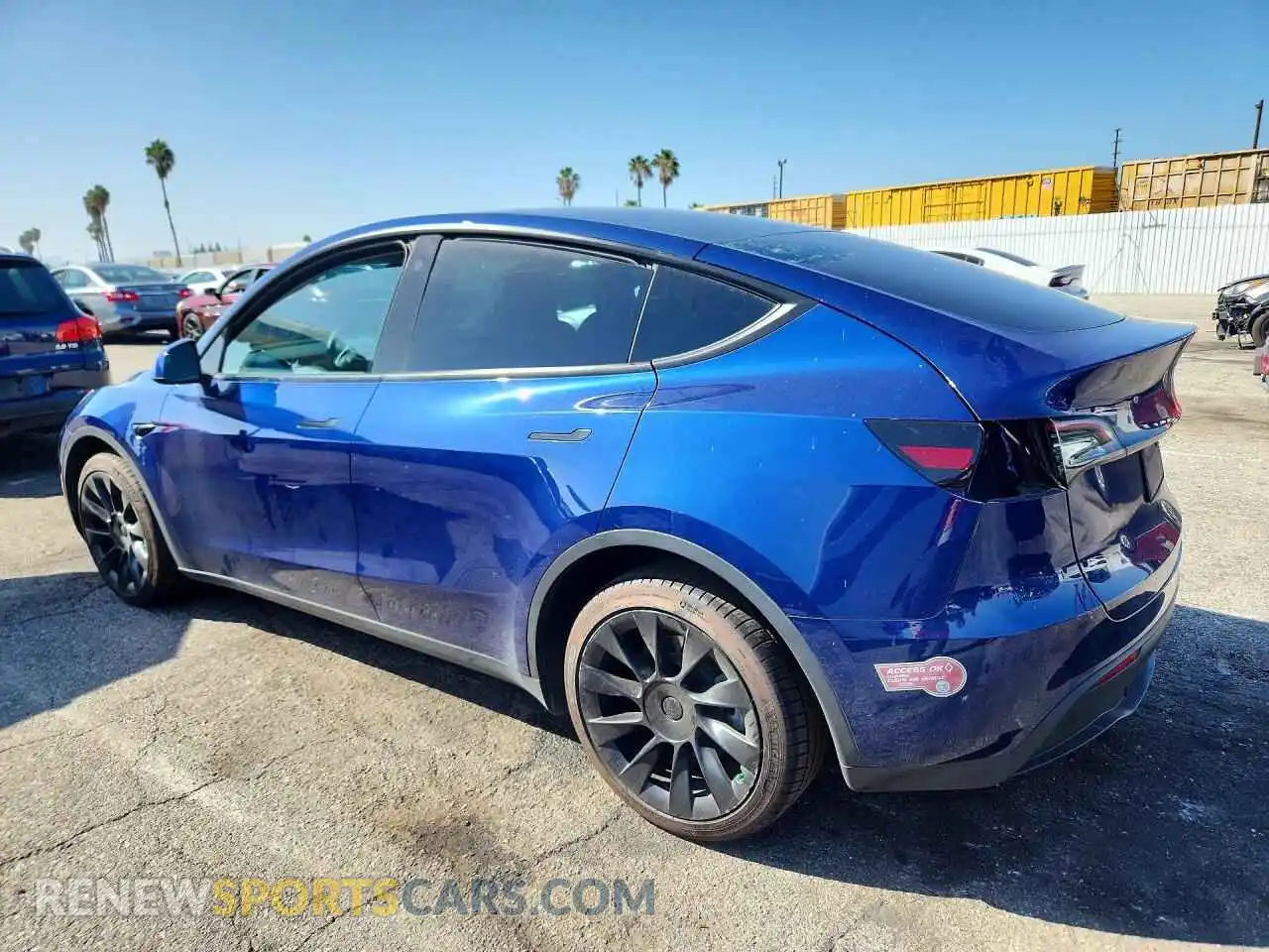2 Photograph of a damaged car 7SAYGDEE7PA029730 TESLA MODEL Y 2023