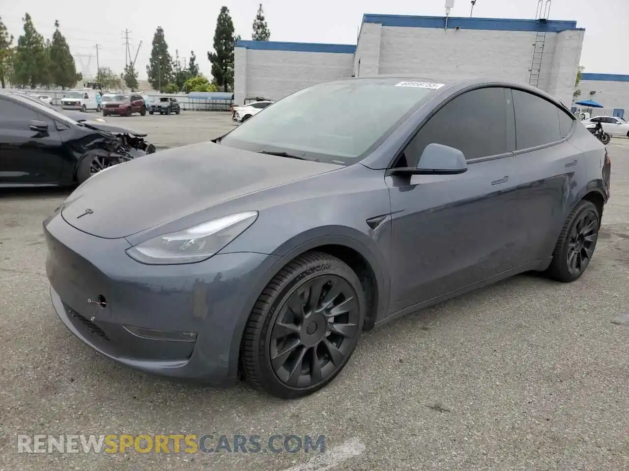 1 Photograph of a damaged car 7SAYGDEE7PA029761 TESLA MODEL Y 2023