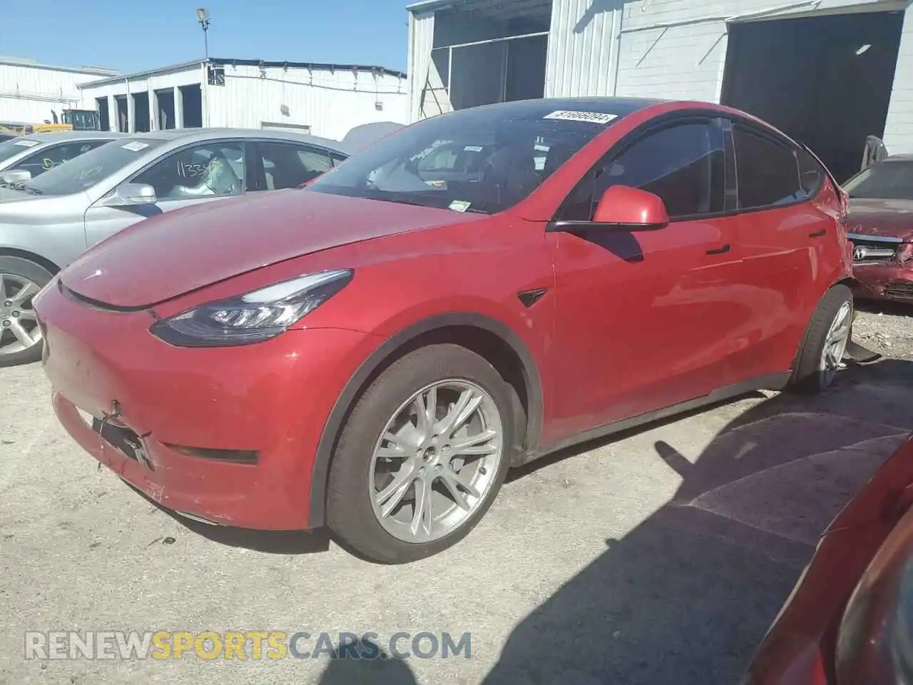 1 Photograph of a damaged car 7SAYGDEE7PA044518 TESLA MODEL Y 2023