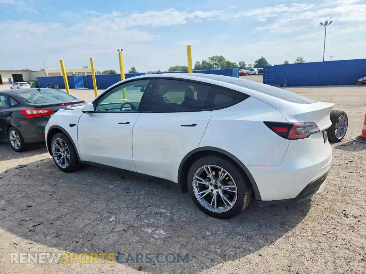 2 Фотография поврежденного автомобиля 7SAYGDEE7PA054532 TESLA MODEL Y 2023