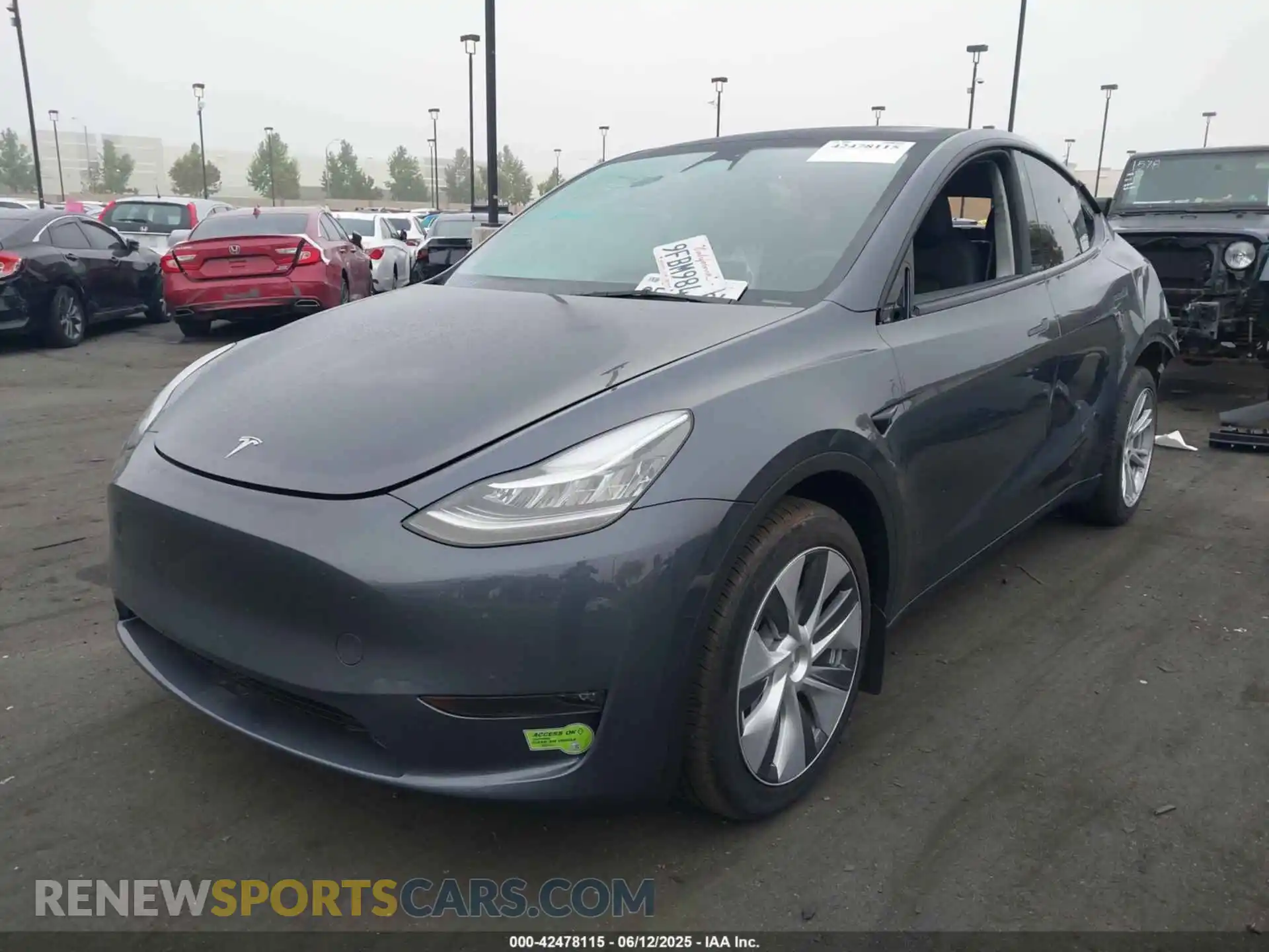 2 Photograph of a damaged car 7SAYGDEE7PA058919 TESLA MODEL Y 2023