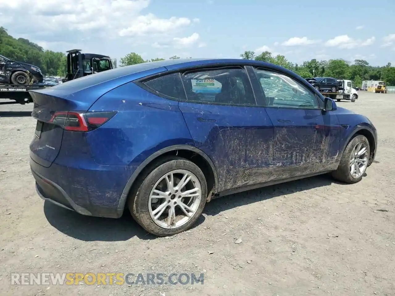 3 Фотография поврежденного автомобиля 7SAYGDEE7PA059536 TESLA MODEL Y 2023