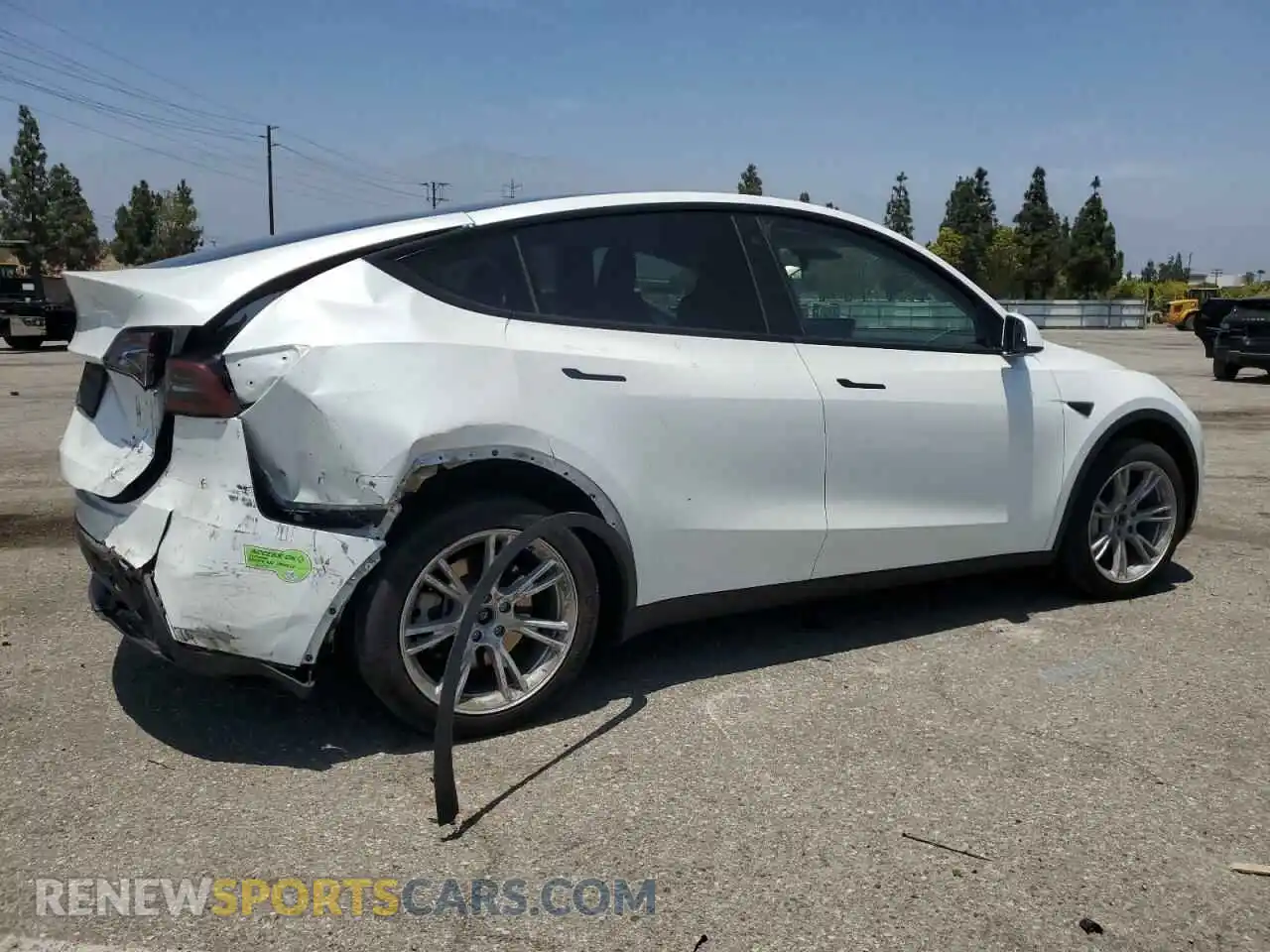 3 Фотография поврежденного автомобиля 7SAYGDEE7PA067653 TESLA MODEL Y 2023