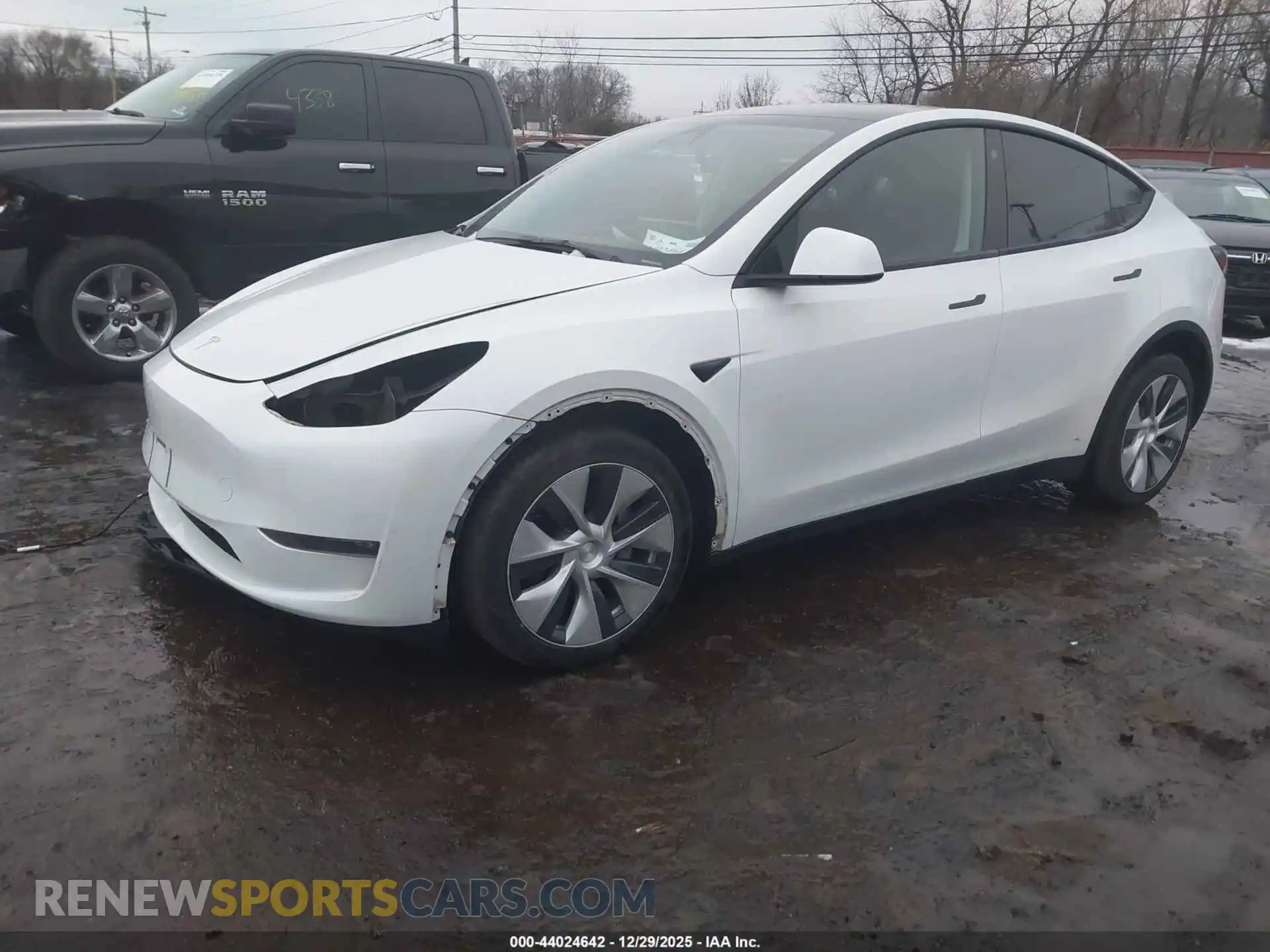 2 Photograph of a damaged car 7SAYGDEE7PA074358 TESLA MODEL Y 2023