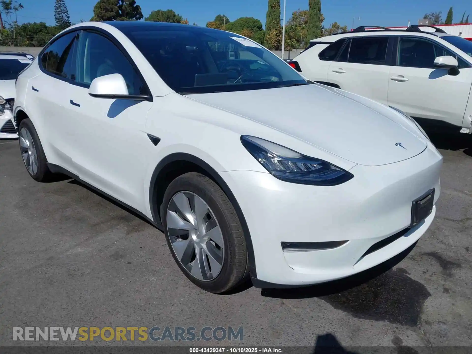 1 Photograph of a damaged car 7SAYGDEE7PA084565 TESLA MODEL Y 2023