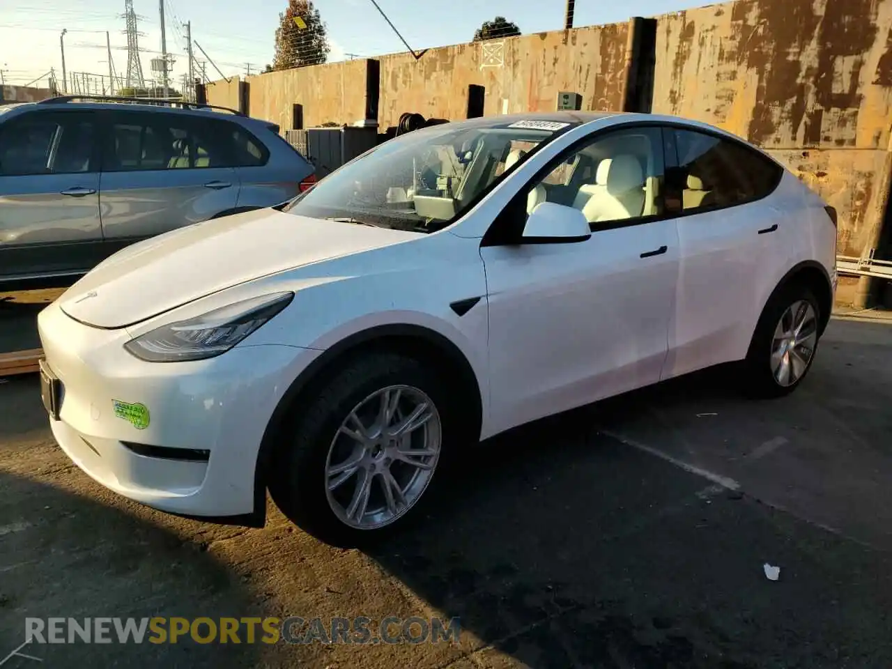 1 Photograph of a damaged car 7SAYGDEE7PA104684 TESLA MODEL Y 2023