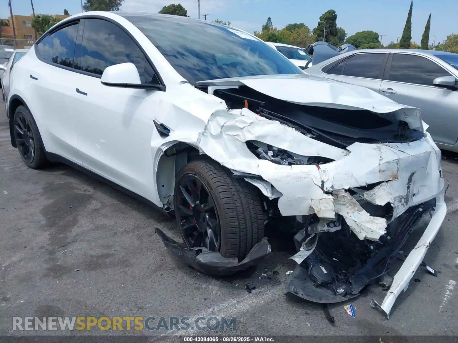 1 fotografías del automóvil dañado 7SAYGDEE7PA124885 TESLA MODEL Y 2023