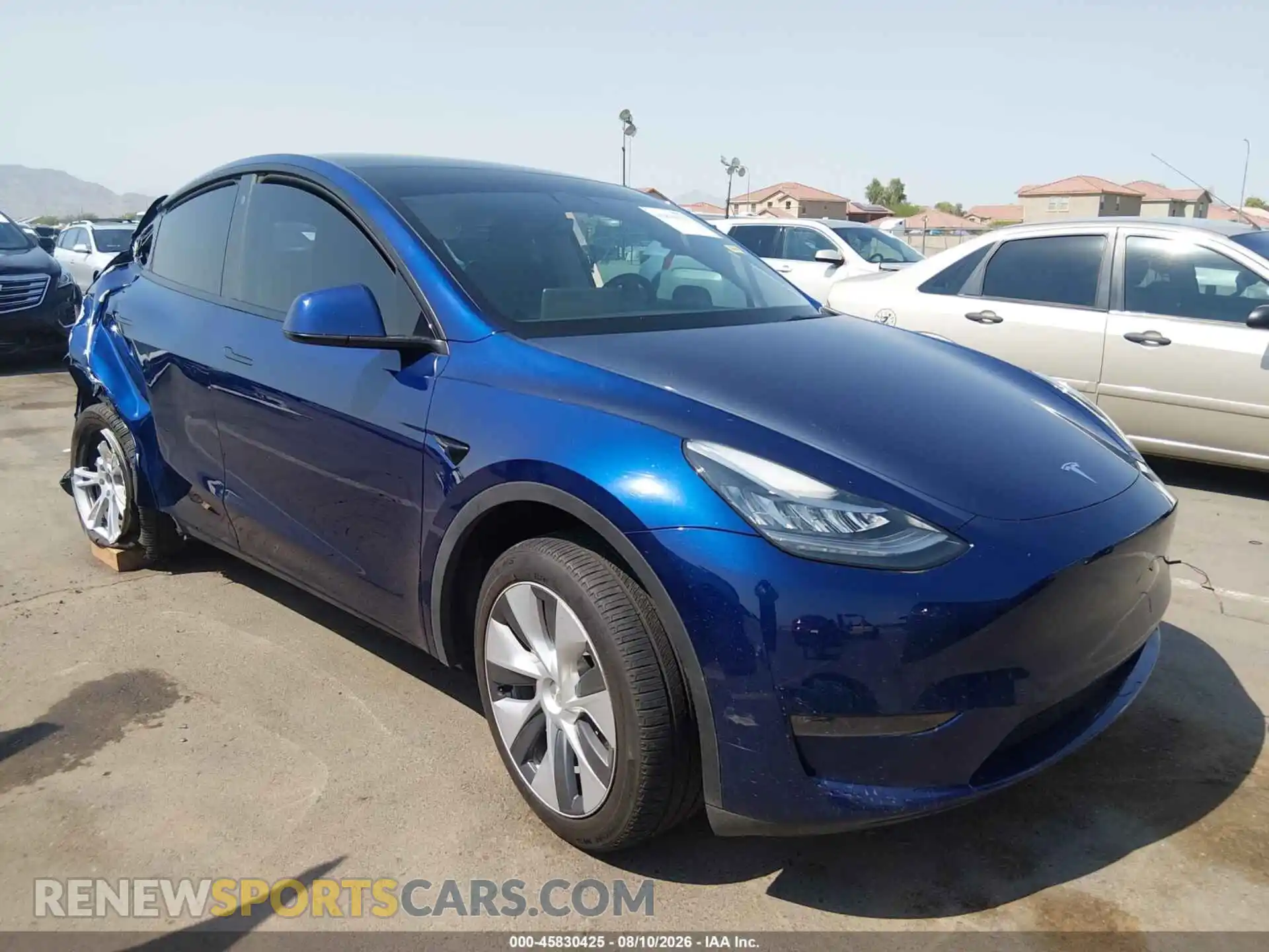 1 Photograph of a damaged car 7SAYGDEE7PA126281 TESLA MODEL Y 2023