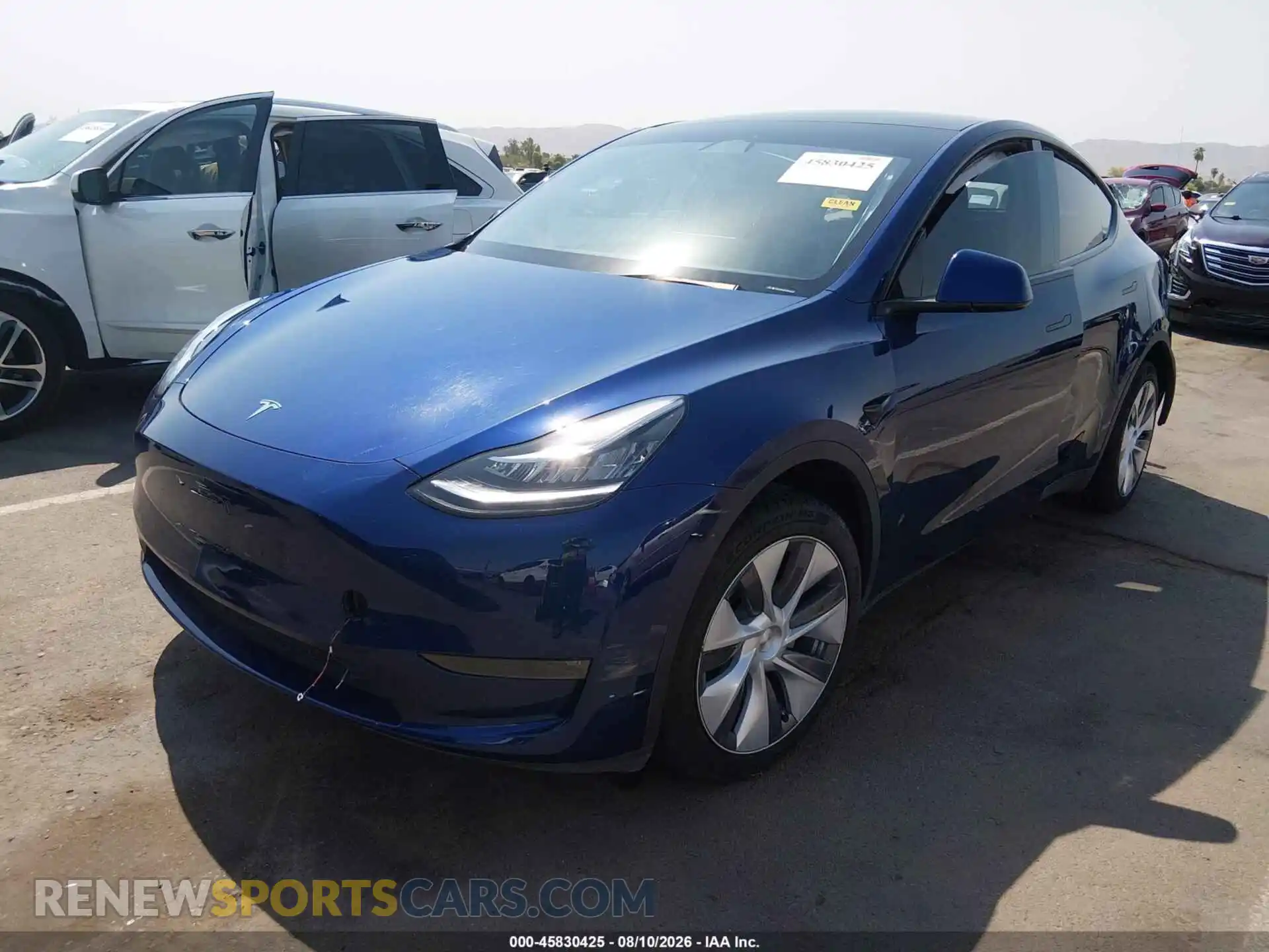 2 Photograph of a damaged car 7SAYGDEE7PA126281 TESLA MODEL Y 2023