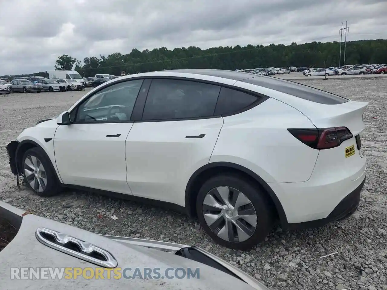 2 Photograph of a damaged car 7SAYGDEE7PA141699 TESLA MODEL Y 2023