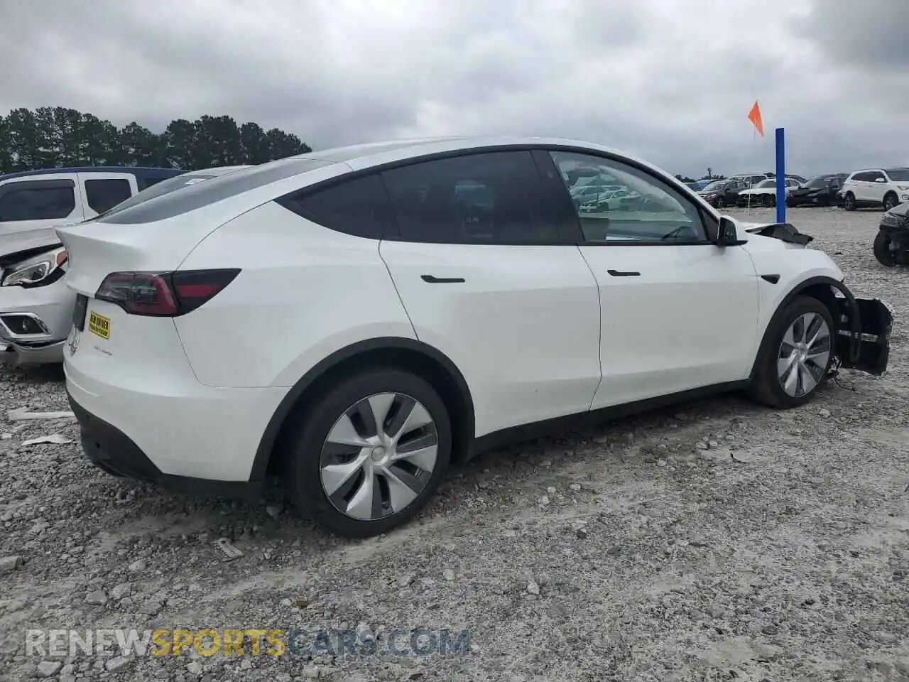 3 Photograph of a damaged car 7SAYGDEE7PA141699 TESLA MODEL Y 2023