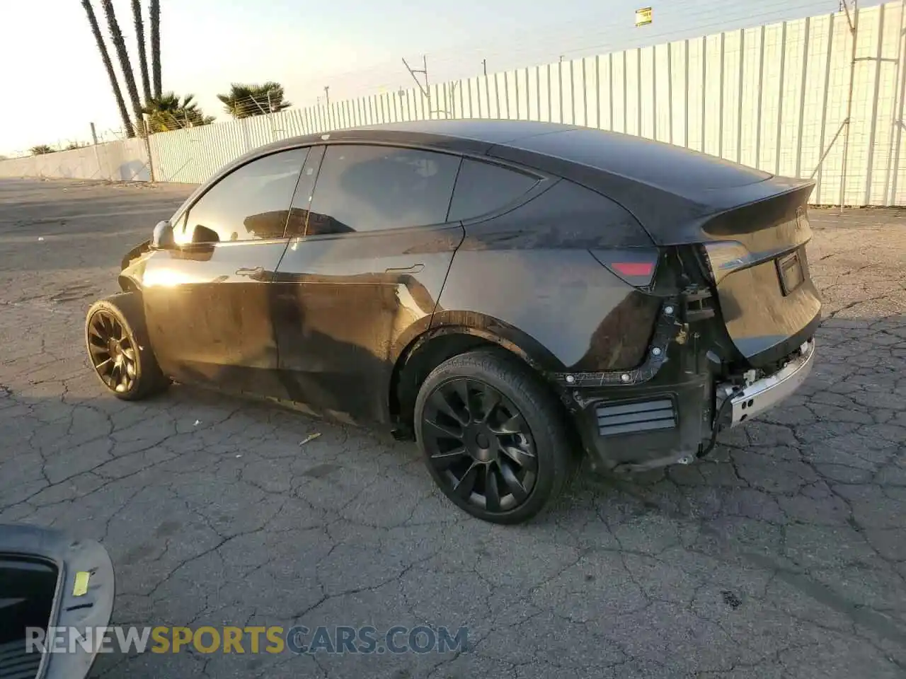 2 Photograph of a damaged car 7SAYGDEE7PA143291 TESLA MODEL Y 2023